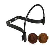 Générique Cowboy Hat Holder - Carbon Steel Standard Size | Metal Wall Mounted Hat Rack, Baseball Cap Display Hook Organizer For Jackets And Hats | For Entryway Bedroom Living Room Storage Display Use