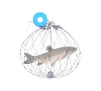 Générique Crab Trap, Steel Wire Crab Traps with Bait Cage | Wire Mesh Fishing Tool for Shrimp and Crayfish in River, Pond, Freshwater and Saltwater