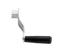 Générique Crank Handle with Round Hole - 10.5cm Crank Crank Turnbuckle Cast Iron Turnbuckle for Volleyball Badminton Tennis Outdoor Sports Field Training Accessories