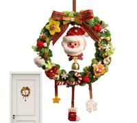 Générique Creative Christmas Kits for Seasonal Christmas Decorations Cute Velvet | Creative Wreath Kit for Adults - For Teenagers, Family, Beginners, Party, Home,