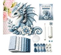 Générique Creative Dragon DIY Mythical Creature 3D Fabric Kit