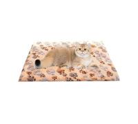 Générique Cuccia Gatto Auto Riscaldante - Tappetino Caldo Impronte | Cuscino Termico Animali - Interno per Gatti Cani Cuccioli, Inverno CASA Camera Soggiorno Comfort