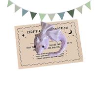 Générique Cuddle Pocket Animals, Comforting Dragon Shape Sculpture, Cute and Soothing, for Adults, Home, Travel, Meetings, Waiting Rooms, Colleagues, Employees