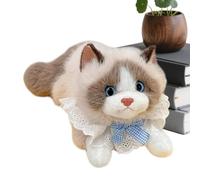 Générique Cuddly Cat, Soft Plush Cat Toy | for Parties, Travel, Car, Sofa, Flat, Birthdays, Halloween