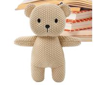 Générique Cuddly Soft Crochet 3D Plush Animal, Small Size - Gift for Family, Friends, Colleagues, Birthday, Party, Travel, Home, Bedroom, New Year
