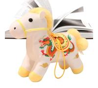 Générique Cuddly Soft Toy for Cuddles 2026 | Plush Horse | Chinese New Year Christmas Decoration Home Bedroom Child Party Collection Exhibition