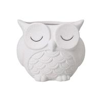 Générique Cute Cute Decorative Resin Statue - Unique Pot for Indoor Outdoor Office Shelf Window Sill Balcony Backyard Garden Living Room