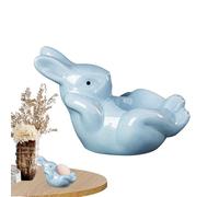 Générique Cute Decorative Ceramic Egg Cup Holder
