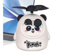 Générique Cute Handheld Fan, Small Portable Desktop Fan, Panda Shape Rechargeable Electric Cooling Device, Personal for Outdoor Travel, Desk, Hot Weather Accessories, 1 Piece