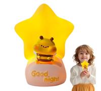 Générique Cute Night Light | Home Decoration Bee Star Moon | Children's Room Night Light | For Living Room Office Bedside Professionals Students Designers Writers Readers Dorm Studio