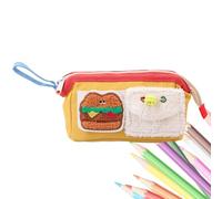 Générique Cute Pencil Case, Large Cartoon Bear Organizer Pouch for Pencils - for Students, Teachers, Office, Home, Travel, Yellow, Se référer au descriptif, Refer to description