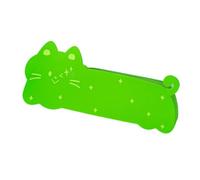 Générique Cute Pencil Pouch, Silicone Pencil Case, Cat-Shaped Soft Stationery Storage Organizer for Desk Supplies, Teens Classroom School Home Dorm Use, 8.66 x 1.97 x 3.74 inches, 1 Piece, green, Se