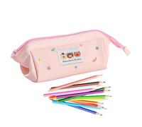 Générique Cute School Pencil Case with Cute Bear, Organizer for School Supplies Students Women and Travel School Classroom Birthday, Pink, Se référer au descriptif, Refer to description