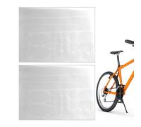 Générique Cycling Chain Holder Stickers, Cycling Chain Protection | Anti-Scratch Frame Protection Stickers - Soft Frame Conv Tape