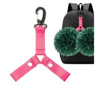 Générique Dance Bag Holder - Cheerleading Organizer with Buttons & Strap | Double Storage Pompoms for Bag - Compact Accessory for Girls Competition Team School Dance