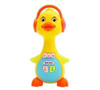 Générique Dancing Duck for Children - Sitting Learning with Lights | Electric Animal Singing and Dancing for Home Garden Travel Girl Child 6-18 Months