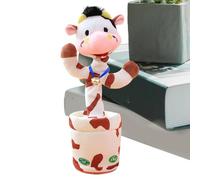 Générique Dancing Plush Animals - Talking Rabbit Plush Toy Donkey Electric Interactive Toy with Soft Fabric | Animal Collection for Toddlers Playroom Nursery