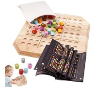 Générique De Société - Complete Set with Wooden Tray and Puzzle Booklet | Thinking Activity for Adults, Stimulates Logic, Problem Solving, Intelligent Entertainment