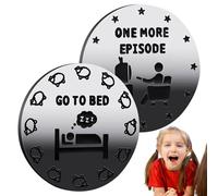 Générique Decision Maker's Corner, Coin Go to Bed 1 Extra Episode - Funny Destiny Decision Gift Gamer Decision Making,1 Game Piece/Extra Time for The Bed Decision Maker for Player
