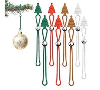 Générique Decorative Hooks - Christmas Decoration Organizer - 8 Pieces Reusable Decoration Brackets for Trees, Fireplaces Mantel, Socks, Wreaths, Doors,