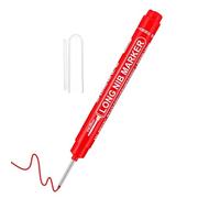 Générique Deep-Hole Marker - Quick Dry Permanent Oil Based Pen | Long Range Marker for Woodworking and Metalworking | for Carpenters and Building Quality Pro Design Pro