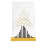 Générique Desktop Galton Table, Probability Demonstration Template with Bell Curve, Effective Statistical Demonstration Model of Probability Distribution