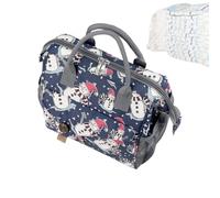 Générique Diaper Bags - Waterproof Pouch with Large Capacity, Multifunctional Tote Bag | Ideal for Travelling Boys or the Bedroom of the House, Snowman, Se référer au descriptif