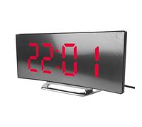 Générique Digital Alarm Clock for Bedroom | Large LED Screen Digital Clock Time Management Tool for Bathroom, Living Room, Motorhome, Meditation Space, Age Suitable