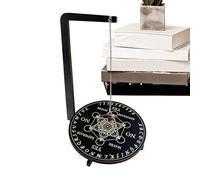 Générique Divination Board- Crystal Display Stand. Display Stand Shelf | Witch Creative Wooden Shelf for Pendant Necklace Jewelry Ornament Tabletop Home Meditation