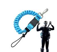 Générique Diving Camera Lanyard - Retractable Spring Cord - Secure Quick Release Buckle - Strong | Multifunctional Anti-Lost Strap for Diving Sports