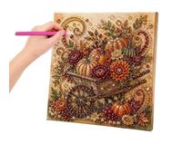 Générique DIY Art Kit Autumn Flower Decorative Harvest Beads