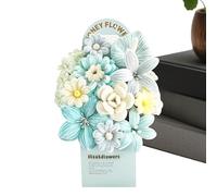 Générique DIY Folding Flower Kit - DIY - DIY - Flower Activity - For Wedding Table Centerpieces, Mother's Day, Art Project, Home and School Decoration