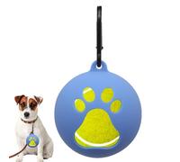 Générique Dog Ball Holder for Belt, Silicone Dog Trainer - Portable Dog Toys, Lightweight Training Tools for Puppies, Outdoor, Training
