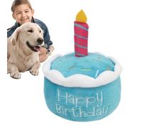 Générique Dog Birthday Cake Toy - Dog To Cake Soft Puppy Chew Cupcake For Pets Colorful | Washable Puppy Chew Gift D