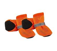 Générique Dog Boots | Breathable Paw Protector, Non-Slip Small Dog Boots, for Grass, Beach, Hiking, Outdoor, Indoor, Parquet, Sidewalk, Pavement, Pavement