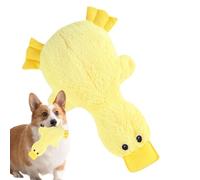 Générique Dog Chew Toy, Squirting Duck Anti Boredom for Pets Fun - Lying Down with Noise | for All Sizes of Dogs Home Garden Outdoor
