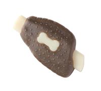 Générique Dog Chew Toys Aggressive Chewers, Indestructible Beef Flavor, Interactive Oral Care, 12 x 6 cm Durable Pet Supply for Strong Chewing Dogs Mimics a Chicken Leg to Entice