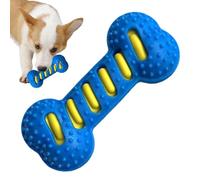 Générique Dog Chew Toys - Bone Shaped Dog Squeaker Toys, Soothing Design Interactive Equipment for Small Medium and Large Puppies