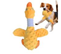 Générique Dog Chew Toys, Duck Shaped Dog Toy for Strong Chewers, Interactive Scream Toy for Small, Medium and Large Breeds, Cleaning and Relief