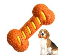 Générique Dog Chew Toys, Interactive Dog Toys Bone Shape Dog Toys Interactive Pet Accessories for Indoor Play Cage Training Cleaning