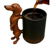 Générique Dog Coffee Mug 3D Dog Shaped Drinking Cup | Heat Resistant for Coffee, Tea, Milk, Espresso, Office, Living Room, Bedroom, Dining Room, Coffee Shop