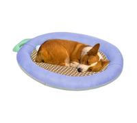 Générique Dog Cooling Mat for Indoor Dogs | Washable Claw-Resistant Bed | Self-Cooling Summer Mat for Small Cats Puppy Cat Home Outdoor Floor Summer Heat Wave