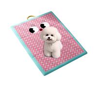 Générique Dog Cooling Mat | Waterproof and Washable - Cooling Bed Non-Slip | Cushion for Cat and Dog Junior Adult Home Office Garden Terrace