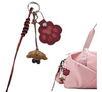 Générique Dog Hair Collector Keychain | Animal Lovers Gift Keychain for Memory, Light Memory for Pet Families and Household Memories