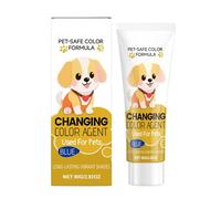 Générique Dog Hair Dye | Pet Accessories - Pink Cat Hair Dye Solution | For Cat Puppy Small Medium Large Stage Cosplay Grooming Night Photographs