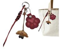 Générique Dog Hair Keychain - Animal Lovers Gift Keychain Memory Making | Light Keepsake Charm for Family Dogs and Cats House