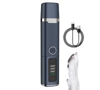 Générique Dog Nail Trimmers, Rechargeable Electric Dog Nail File, Rechargeable Dogs Trimmer, Multi-Setting Design, Pet Grooming Supplies for Small, Medium, Large Breed Dogs, 6.5 x 1.57 x 1