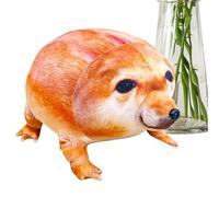 Générique Dog-Shaped Soft Plush Cushion - Decorative Element for the Home - Gift Idea for Birthdays, Home, Bedroom Games