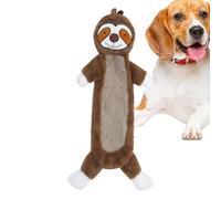 Générique Dog Squeaky Toys, Cartoon Animal-Shaped Dog Teething Plaything, Interactive Doggy Supplies, Fun Relaxation Toy, Chew and Teething Relief for Animals, Sloth Rabbit Bear Frog