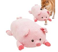 Générique Dog Teething Toys, Squeaky Plush Chew Toy, 25 x 14 x 9 cm Adorable Bite Resistant Stuffed Animal, Interactive Dog Chewing, Soft Pet Toy for Small Medium Dogs, Training, Playtime